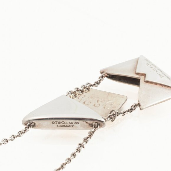 Tiffany & Co. Sweet Nothings Sterling Silver Envelope Pendant Necklace - Picture 4 of 5